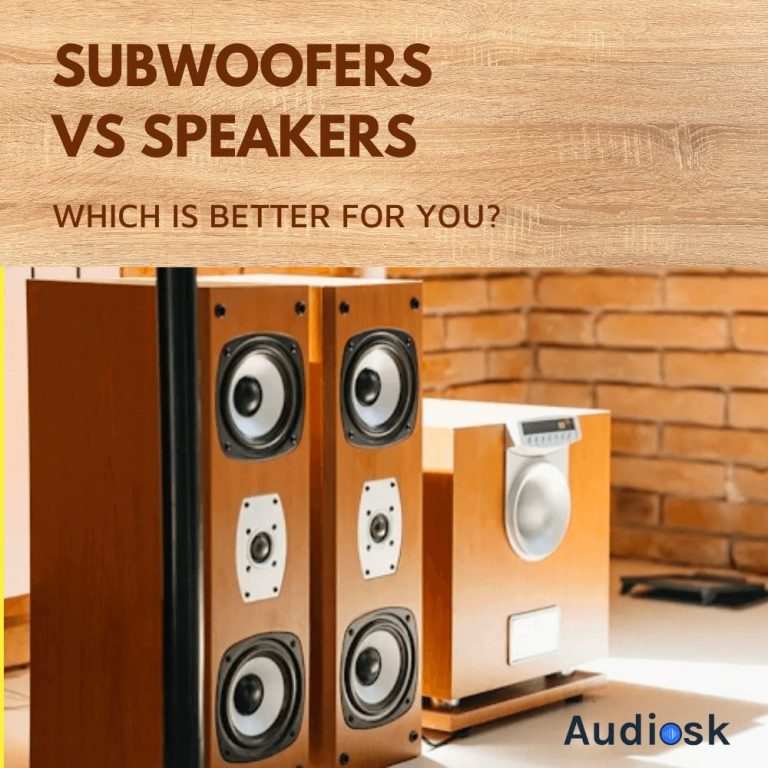 Subwoofers Vs Speakers: Which Is Better For You?